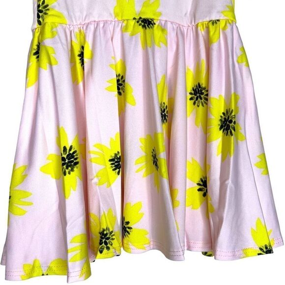 NEW Dot Dot Smile Yellow Floral Pink Ballerina Dress 2T - Picture 6 of 8